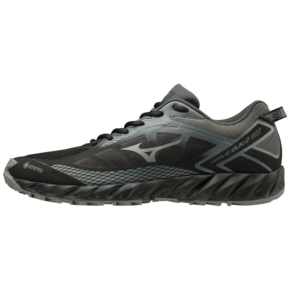 Mizuno Men's WAVE IBUKI 2 GTX Trail Running Shoes Black (J1GJ195934-QMY)